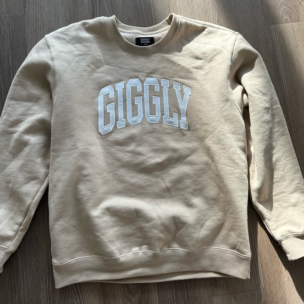 Giggly squad sweatshirt, worn only once